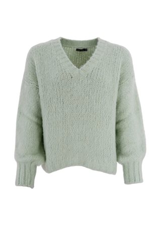 Black Colour - BCKarma Knit Jumper - Pastel Green